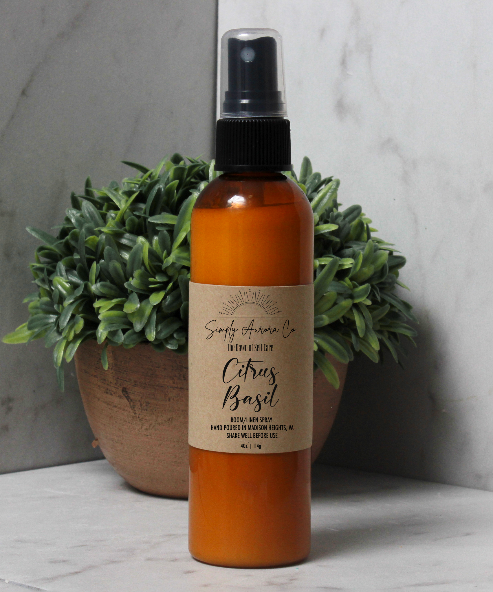 Citrus Basil Room/Linen Spray 4oz