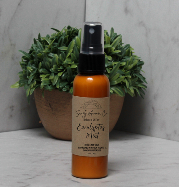 Eucalyptus Mint Car Spray 2oz